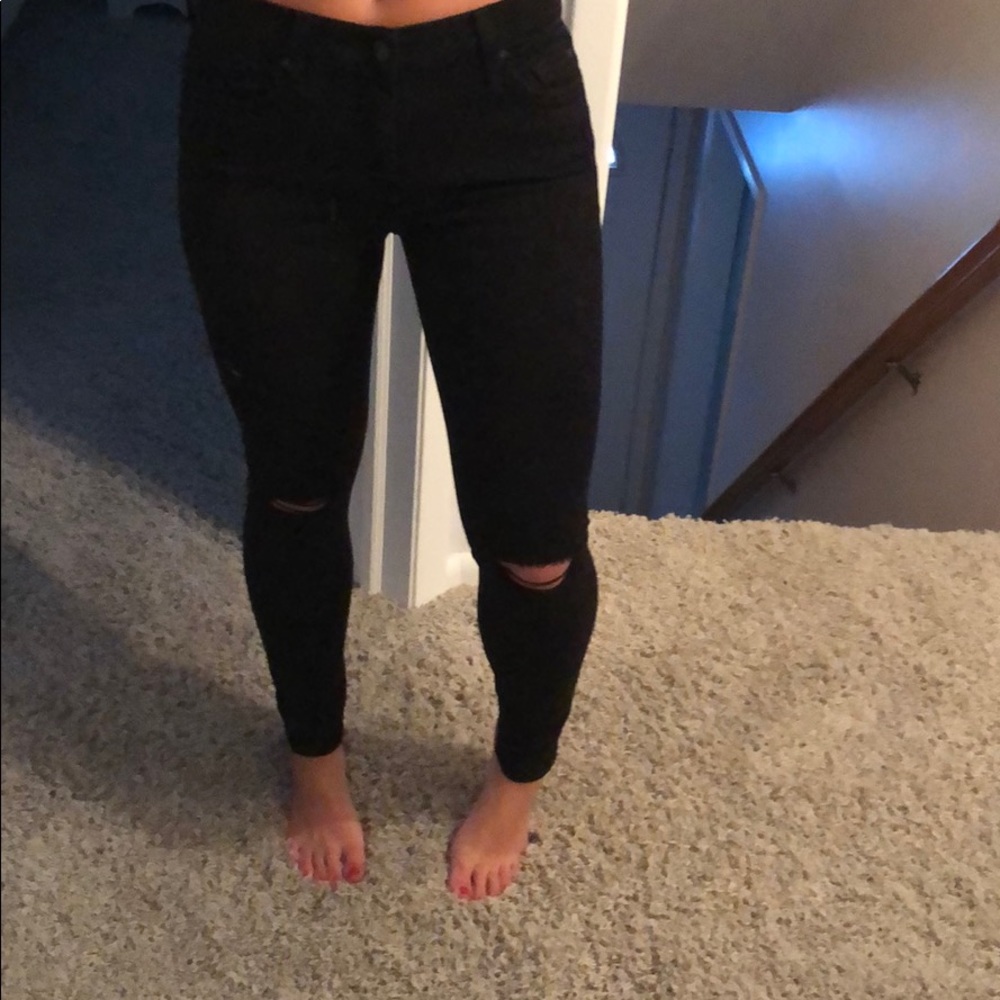 7 for all Mankind Ripped Jeans - Picture 2 of 7